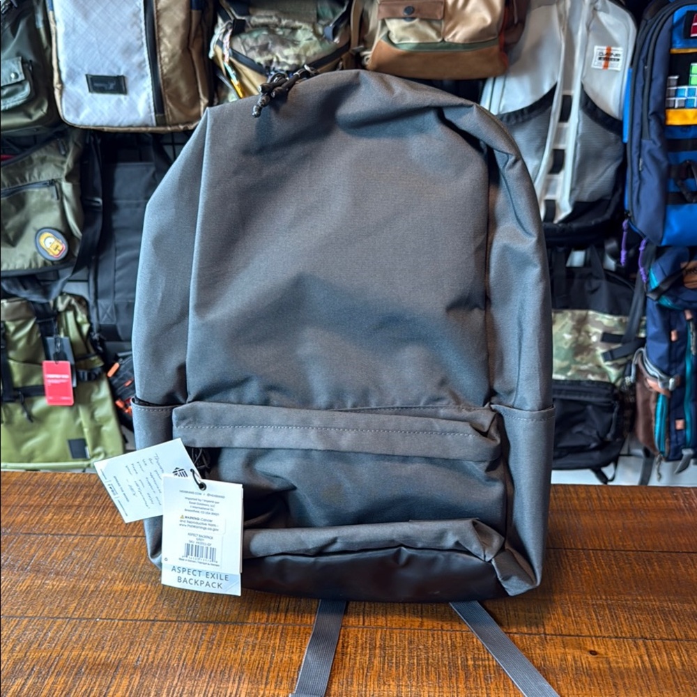 Hex Brands Simple Gray Backpack - image 1